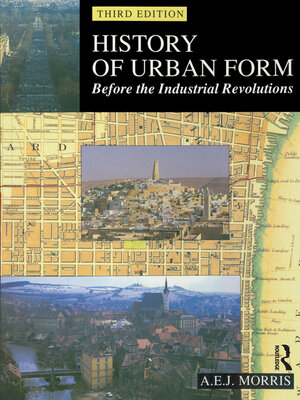 cover image of History of Urban Form Before the Industrial Revolution